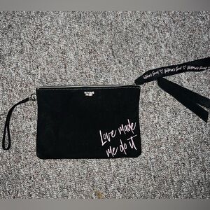 VS Wristlet / Makeup bag with ribbons 11 x 7.5​